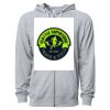 Icon Unisex Lightweight Loopback Terry Full-Zip Hooded Sweatshirt Thumbnail