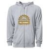 Icon Unisex Lightweight Loopback Terry Full-Zip Hooded Sweatshirt Thumbnail