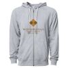 Icon Unisex Lightweight Loopback Terry Full-Zip Hooded Sweatshirt Thumbnail