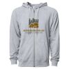 Icon Unisex Lightweight Loopback Terry Full-Zip Hooded Sweatshirt Thumbnail