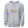 Icon Unisex Lightweight Loopback Terry Full-Zip Hooded Sweatshirt Thumbnail