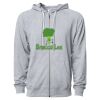 Icon Unisex Lightweight Loopback Terry Full-Zip Hooded Sweatshirt Thumbnail