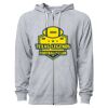 Icon Unisex Lightweight Loopback Terry Full-Zip Hooded Sweatshirt Thumbnail
