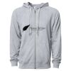 Icon Unisex Lightweight Loopback Terry Full-Zip Hooded Sweatshirt Thumbnail