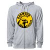Icon Unisex Lightweight Loopback Terry Full-Zip Hooded Sweatshirt Thumbnail