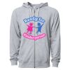 Icon Unisex Lightweight Loopback Terry Full-Zip Hooded Sweatshirt Thumbnail