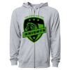 Icon Unisex Lightweight Loopback Terry Full-Zip Hooded Sweatshirt Thumbnail