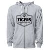 Icon Unisex Lightweight Loopback Terry Full-Zip Hooded Sweatshirt Thumbnail