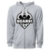 Icon Unisex Lightweight Loopback Terry Full-Zip Hooded Sweatshirt Thumbnail