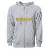 Icon Unisex Lightweight Loopback Terry Full-Zip Hooded Sweatshirt Thumbnail