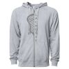Icon Unisex Lightweight Loopback Terry Full-Zip Hooded Sweatshirt Thumbnail