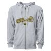 Icon Unisex Lightweight Loopback Terry Full-Zip Hooded Sweatshirt Thumbnail