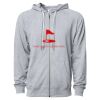 Icon Unisex Lightweight Loopback Terry Full-Zip Hooded Sweatshirt Thumbnail