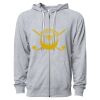 Icon Unisex Lightweight Loopback Terry Full-Zip Hooded Sweatshirt Thumbnail