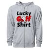 Icon Unisex Lightweight Loopback Terry Full-Zip Hooded Sweatshirt Thumbnail