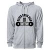 Icon Unisex Lightweight Loopback Terry Full-Zip Hooded Sweatshirt Thumbnail