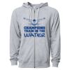 Icon Unisex Lightweight Loopback Terry Full-Zip Hooded Sweatshirt Thumbnail
