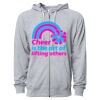 Icon Unisex Lightweight Loopback Terry Full-Zip Hooded Sweatshirt Thumbnail