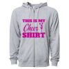 Icon Unisex Lightweight Loopback Terry Full-Zip Hooded Sweatshirt Thumbnail
