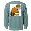 Unisex Midweight Pigment-Dyed Crewneck Sweatshirt Thumbnail