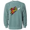 Unisex Midweight Pigment-Dyed Crewneck Sweatshirt Thumbnail