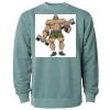 Unisex Midweight Pigment-Dyed Crewneck Sweatshirt Thumbnail