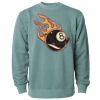 Unisex Midweight Pigment-Dyed Crewneck Sweatshirt Thumbnail