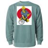 Unisex Midweight Pigment-Dyed Crewneck Sweatshirt Thumbnail