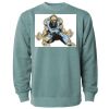 Unisex Midweight Pigment-Dyed Crewneck Sweatshirt Thumbnail