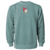 Unisex Midweight Pigment-Dyed Crewneck Sweatshirt Thumbnail