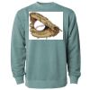 Unisex Midweight Pigment-Dyed Crewneck Sweatshirt Thumbnail