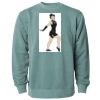 Unisex Midweight Pigment-Dyed Crewneck Sweatshirt Thumbnail