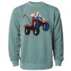 Unisex Midweight Pigment-Dyed Crewneck Sweatshirt Thumbnail