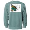 Unisex Midweight Pigment-Dyed Crewneck Sweatshirt Thumbnail