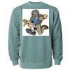 Unisex Midweight Pigment-Dyed Crewneck Sweatshirt Thumbnail