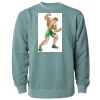 Unisex Midweight Pigment-Dyed Crewneck Sweatshirt Thumbnail