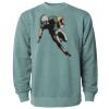 Unisex Midweight Pigment-Dyed Crewneck Sweatshirt Thumbnail