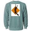 Unisex Midweight Pigment-Dyed Crewneck Sweatshirt Thumbnail