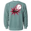 Unisex Midweight Pigment-Dyed Crewneck Sweatshirt Thumbnail