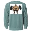 Unisex Midweight Pigment-Dyed Crewneck Sweatshirt Thumbnail