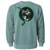 Unisex Midweight Pigment-Dyed Crewneck Sweatshirt Thumbnail