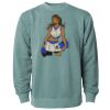 Unisex Midweight Pigment-Dyed Crewneck Sweatshirt Thumbnail