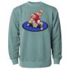 Unisex Midweight Pigment-Dyed Crewneck Sweatshirt Thumbnail