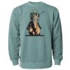 Unisex Midweight Pigment-Dyed Crewneck Sweatshirt Thumbnail