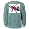 Unisex Midweight Pigment-Dyed Crewneck Sweatshirt Thumbnail