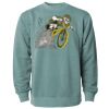 Unisex Midweight Pigment-Dyed Crewneck Sweatshirt Thumbnail