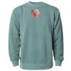 Unisex Midweight Pigment-Dyed Crewneck Sweatshirt Thumbnail