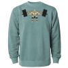 Unisex Midweight Pigment-Dyed Crewneck Sweatshirt Thumbnail