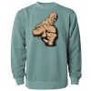 Unisex Midweight Pigment-Dyed Crewneck Sweatshirt Thumbnail