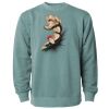 Unisex Midweight Pigment-Dyed Crewneck Sweatshirt Thumbnail